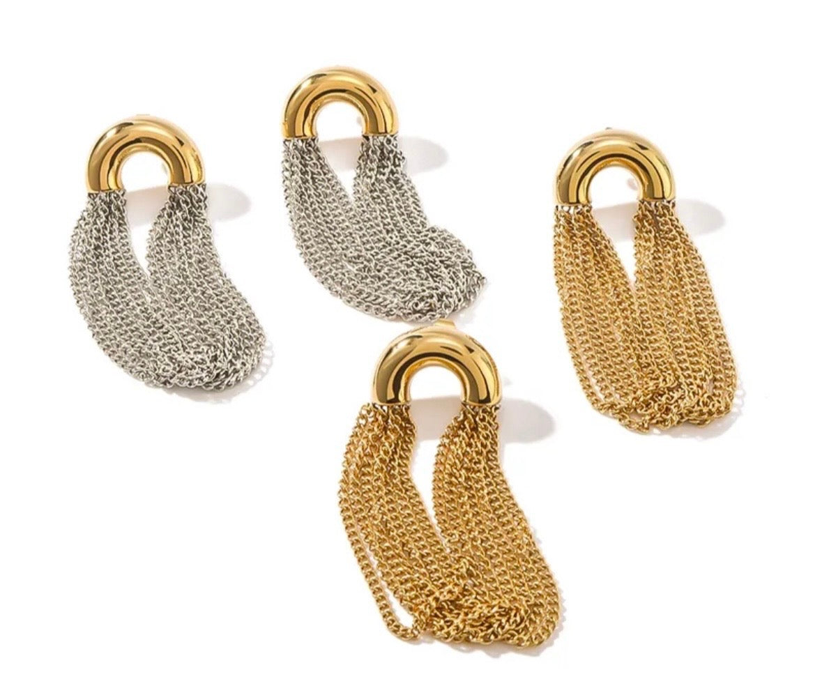 Waterfall earrings